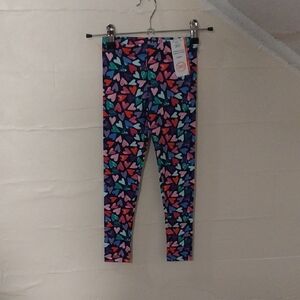 Wonder Nation Multicolor Heart Leggings